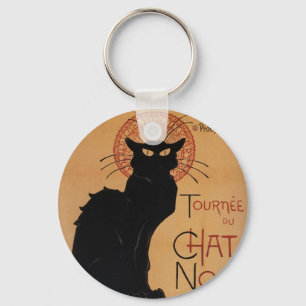 Tournée du Chatta Noir, Théophile Steinlen Nyckelring