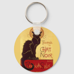 Tournée du Chatta Noir, Théophile Steinlen Nyckelring