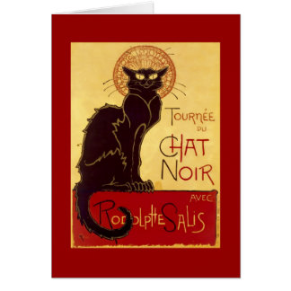 Tournée du Chatta Noir, Théophile Steinlen OBS Kort