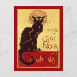 Tournée du Chatta Noir, Théophile Steinlen Vykort