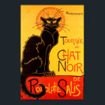 Tournée du Chatta Noir - Vintage affisch<br><div class="desc">Tournée du Chatta Noir - Vintage affisch. Tournée du Chatta Noir,  c.1896 av Théophile Alexandre Steinlen</div>