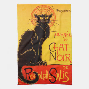 Tournée du Prata Noir - vintage affisch Kökshandduk