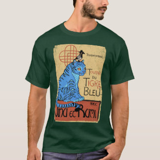 Tournee duigre Bleu Derpy tiger T Shirt