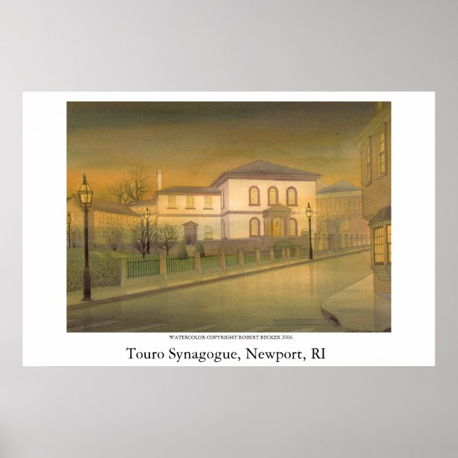Touro Synagogue Poster (Framsidan)
