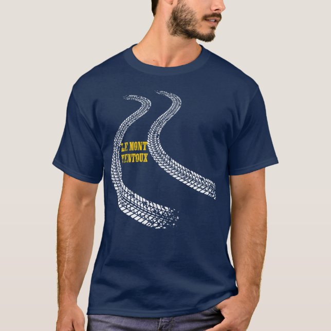TOURS  DE MONT VENTOUX T SHIRT (Framsida)