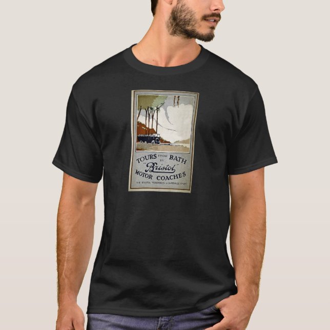 Tours från bad vid Bristol T Shirt (Framsida)