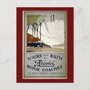 Tours från Bath av Bristol Vykort