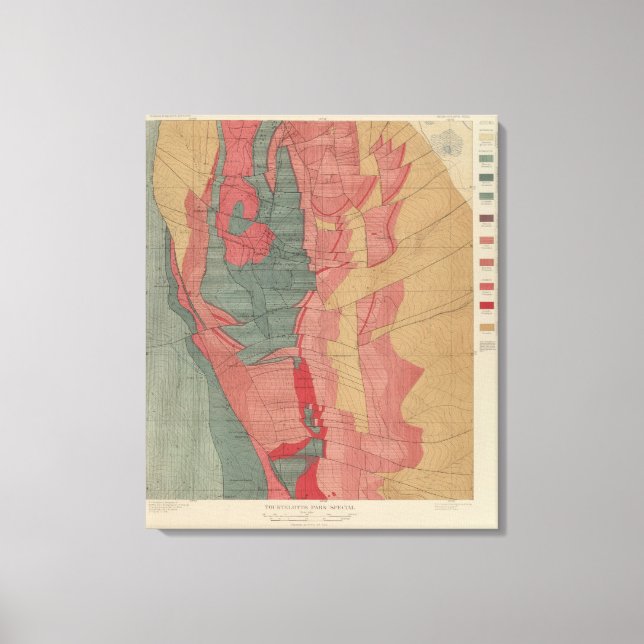 Tourtelotte Park Speciell Canvastryck (Framsida)