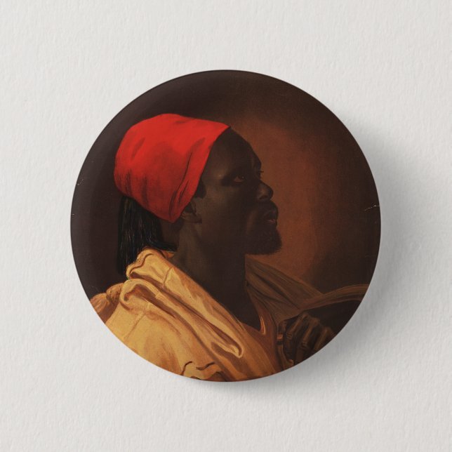 Toussaint L'Ouverture av George DeBaptiste (1870) Knapp (Framsida)