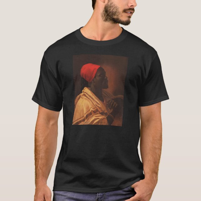 Toussaint L'Ouverture av George DeBaptiste (1870) Tee (Framsida)