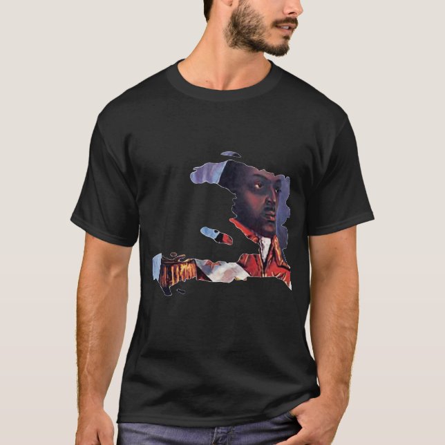 Toussaint Louverture Haitian General Haiti Island T Shirt (Framsida)