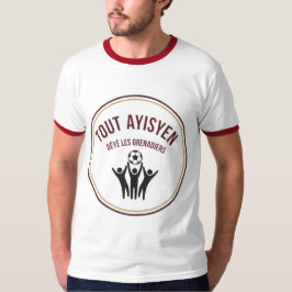 Tout Ayisyen fotbollsfirande T Shirt