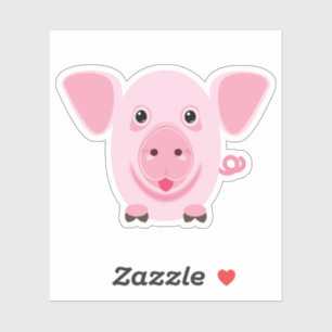 Tout est bon dans le cochon, franskt ordspråk klistermärken