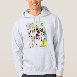 Tout sourire Life is fun! Hoodie