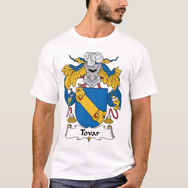 Tovar familjvapensköld t-shirt (Framsida)