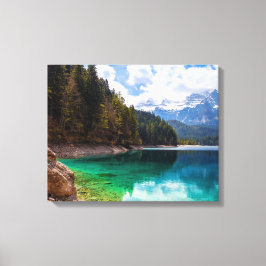 Tovel Sjö Canvastryck