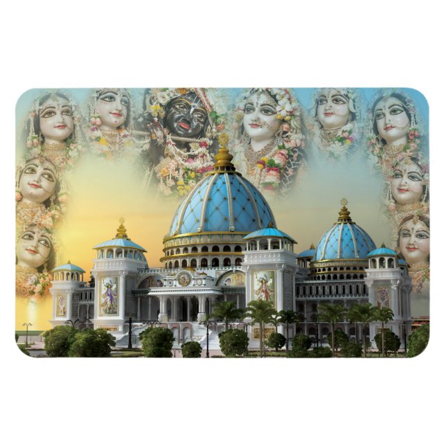 TOVP/Radha Madhava/Ashta Sakhis Magnet (Horisontell)