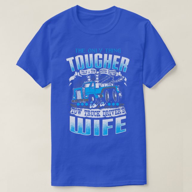 Tow Lastbil-drivrutiner med stor serverfunktion i  T Shirt (Design framsida)