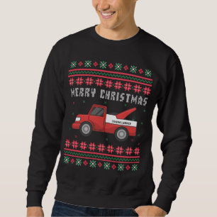 Tow Lastbil Uggla julsötare Sweatshirt