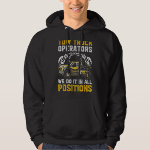 Tow Trucker Tow Lastbil Driver Tow Operator Breakd Hoodie