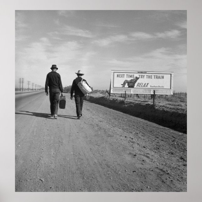 Toward L.A. - 1937 Poster (Framsidan)