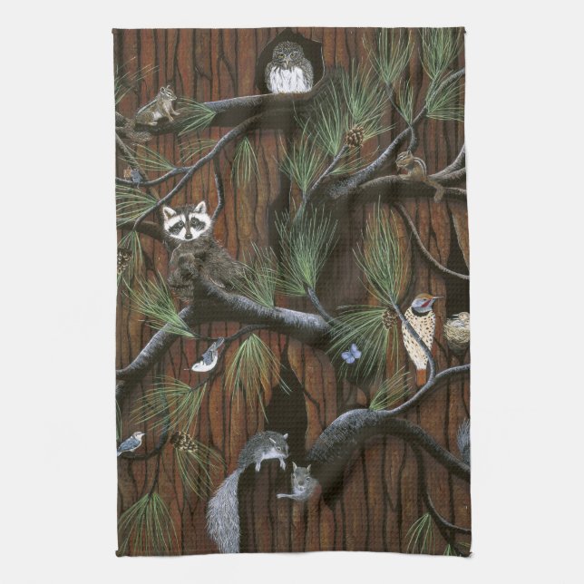 Towel ’Bark’ Kökshandduk (Vertikal)