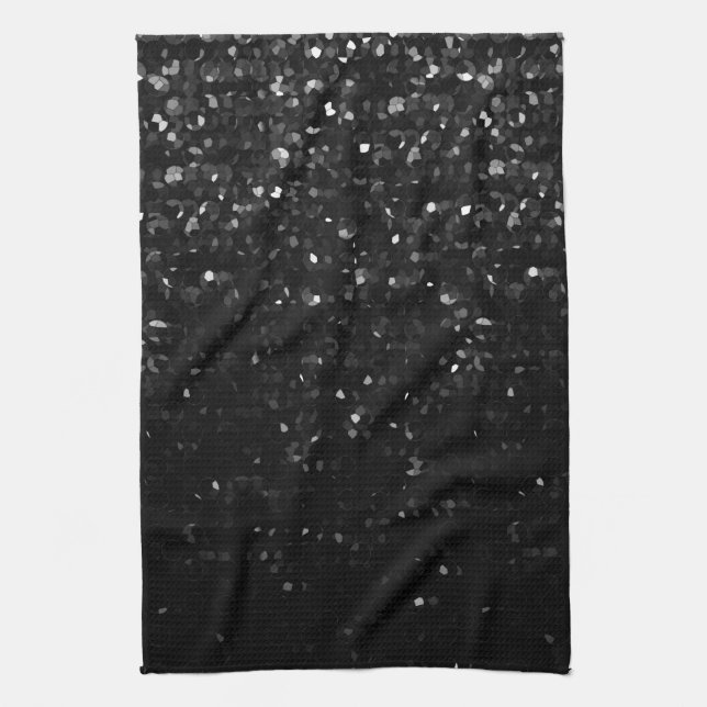 Towel Crystal Bling Strass Kökshandduk (Vertikal)