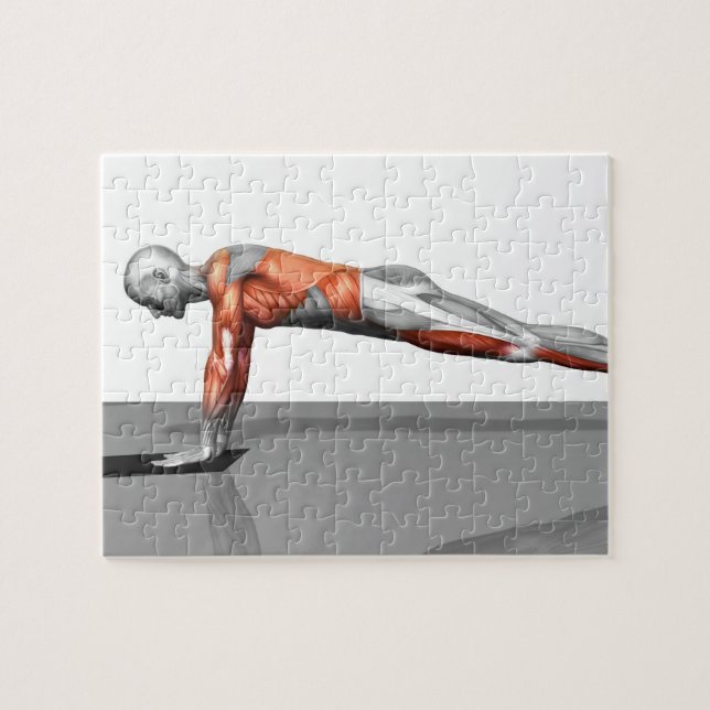 Towel Fly Exercise 3 Pussel (Horisontell)