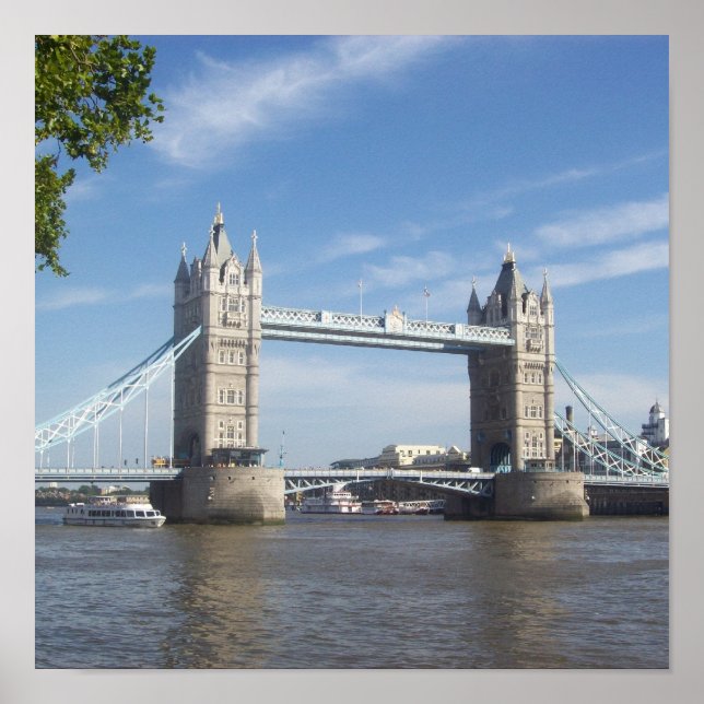 Tower Bridge Affisch (Framsidan)