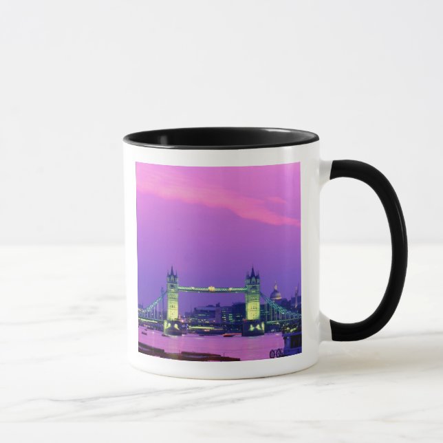 Tower Bridge, London, England 2 Mugg (Höger)