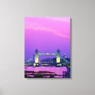 Tower Bridge, London, England Canvastryck