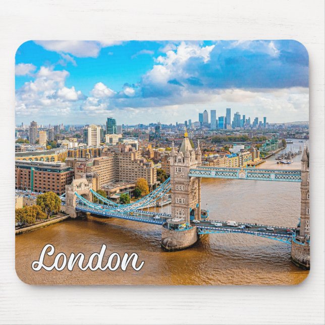 Tower Bridge, London, England Musmatta (Framsidan)