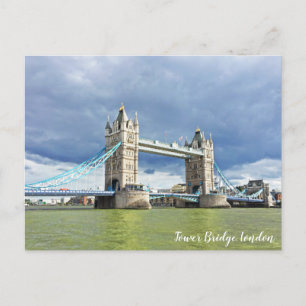 Tower Bridge, London Landskapsfotografi Vykort