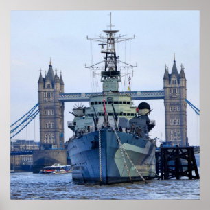 Tower Bridge London. Poster
