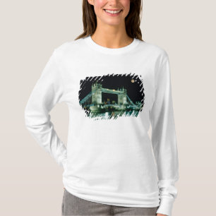 Tower Bridge nattetid, London, England Tee Shirt