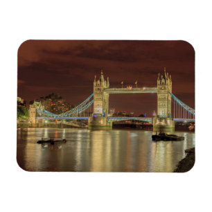 Tower Bridge nattetid, London Magnet