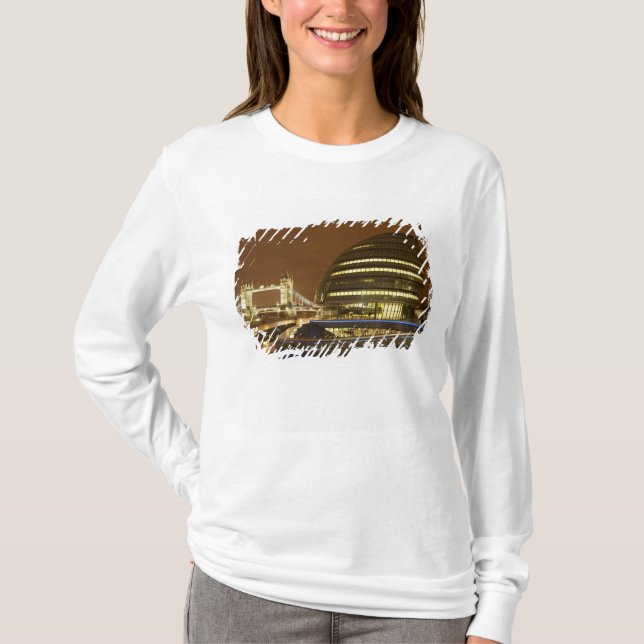 Tower Bridge, och Greater London Authority Tee (Framsida)