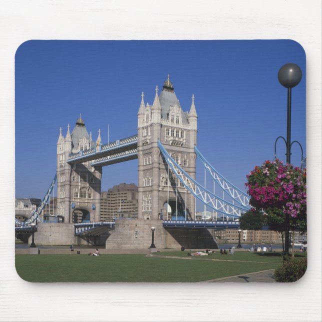 Tower Bridge, Themsen, London, England Musmatta (Framsidan)