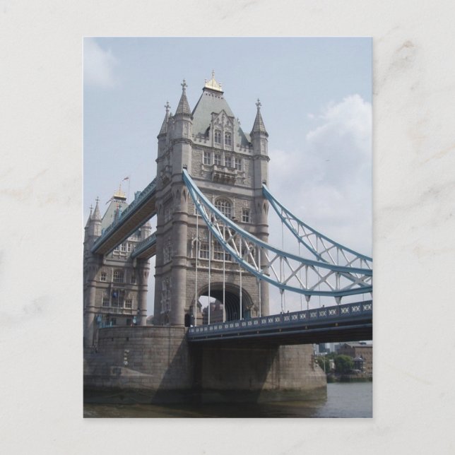 Tower Bridge vykort. Vykort (Framsida)