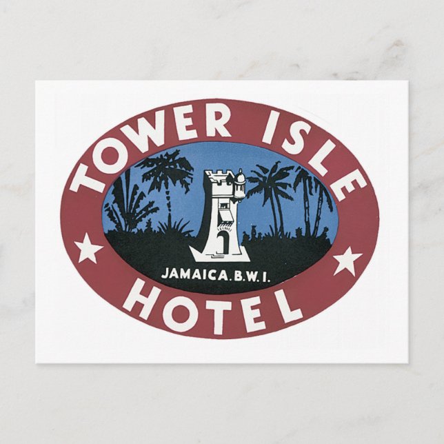 Tower Isle Hotel Jamaica BWI Vykort (Framsida)
