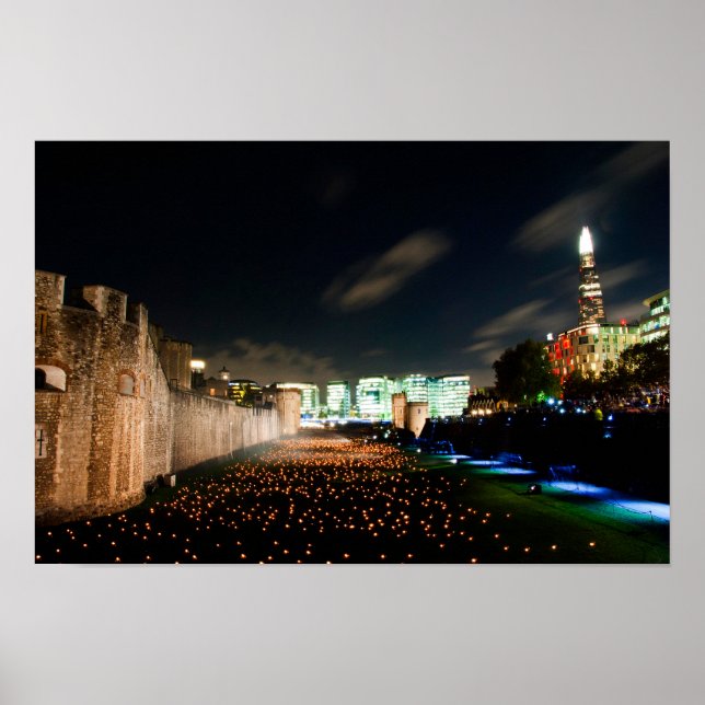 Tower of London Beyond The Deepening Shadow Poster (Framsidan)