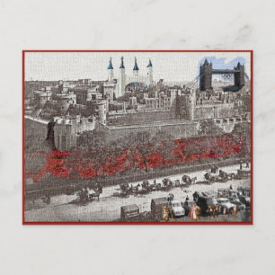 Tower of London i den fjärde dimensionen Vykort