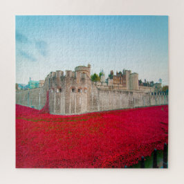 Tower of London November Poppies Pussel