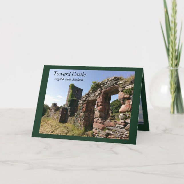 Towle Scotland Blank Kort (Framsida)