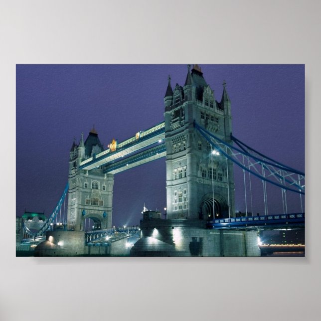 Town Bridge, London, England Poster (Framsidan)