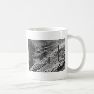 Town för WV-kolgruvarbetare: 1935 Kaffemugg