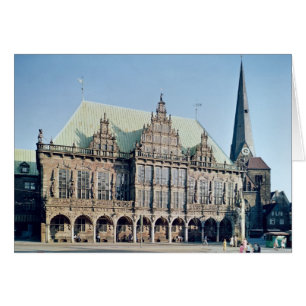 Town Hall, byggt 1405-09 Hälsningskort