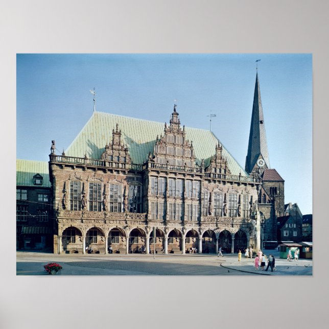 Town Hall, byggt 1405-09 Poster (Framsidan)