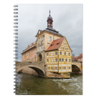 Town Hall in Bamberg Notebook Anteckningsbok