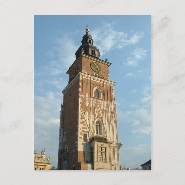 Town Hall Torn Vykort (Framsida)